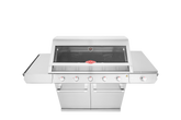 BeefEater 7000 Series Classic - 5 Burner BBQ & Side Burner Trolley
